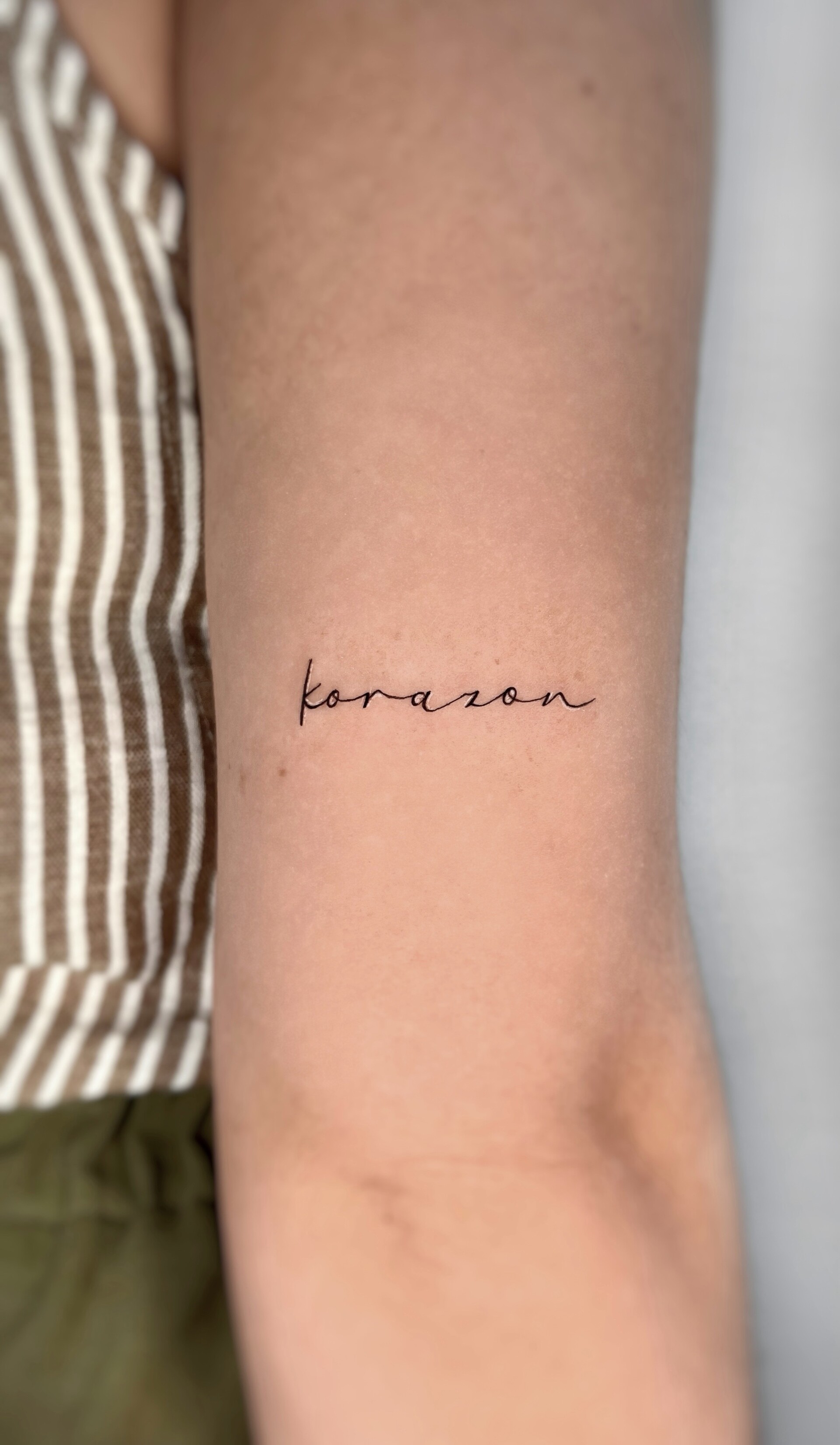 Tatuaje · Caligrafía