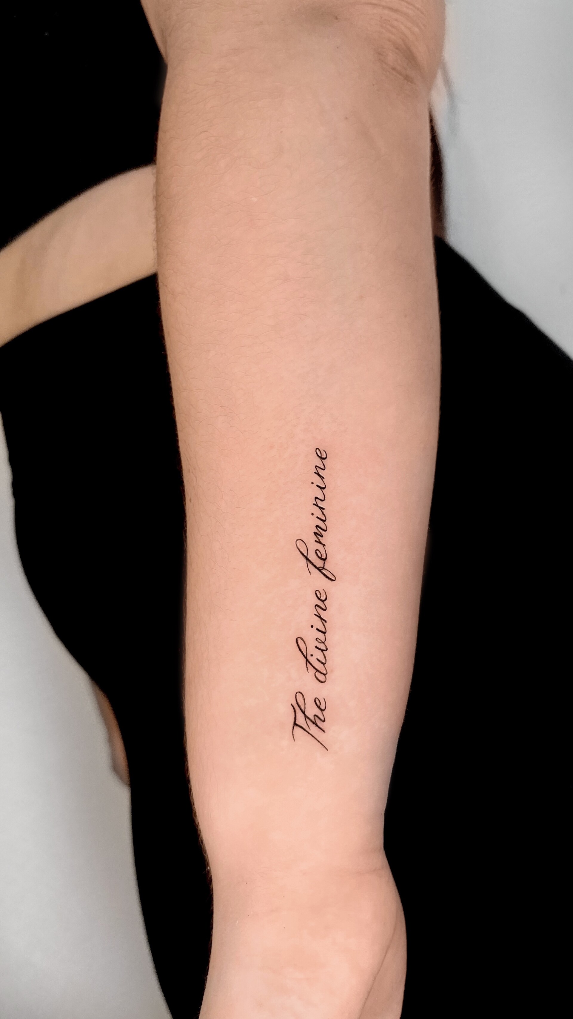 Tatuaje · Caligrafía