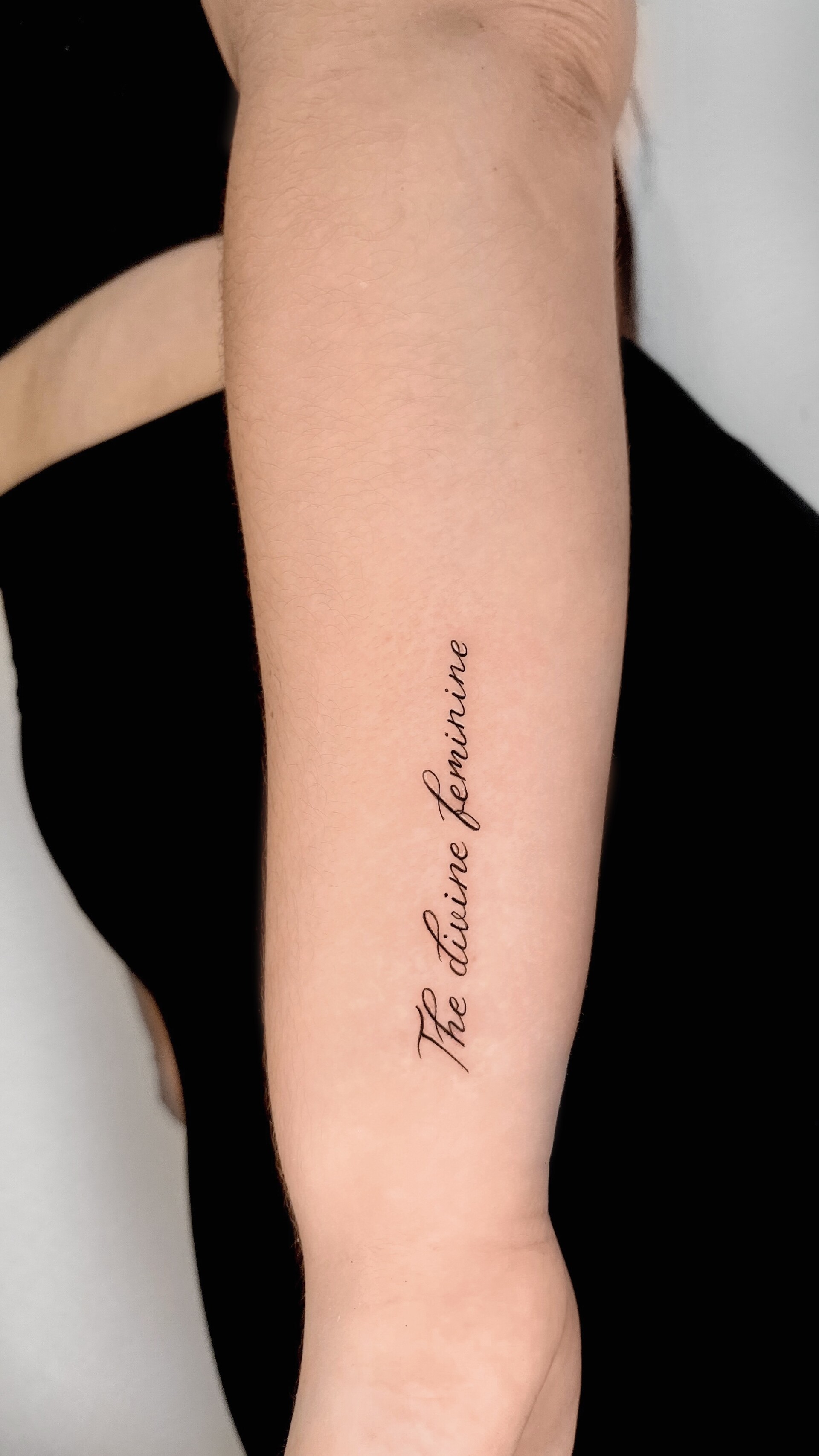 Tatuaje · Caligrafía